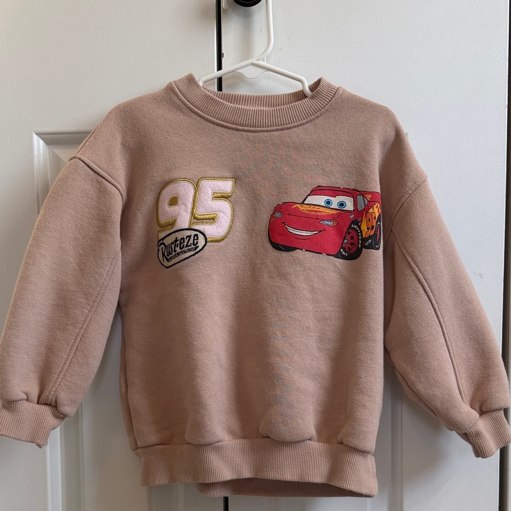 Zara Kids Disney Pixar Cars crewneck